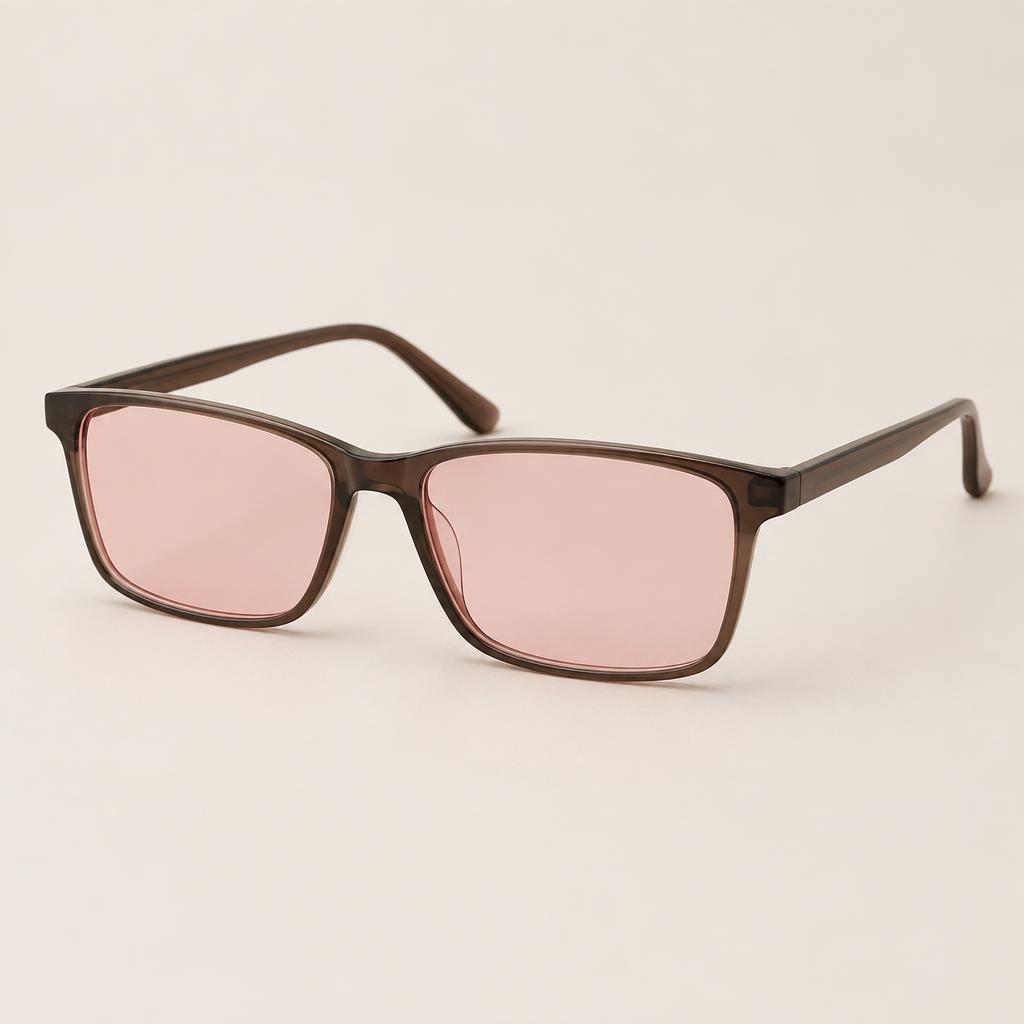 Eyeglasses with the rose Premier FL-41 tint